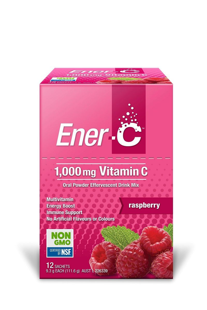 1000mg vitamin C drink mix raspberry 12 sachets FACTORY DIRECT