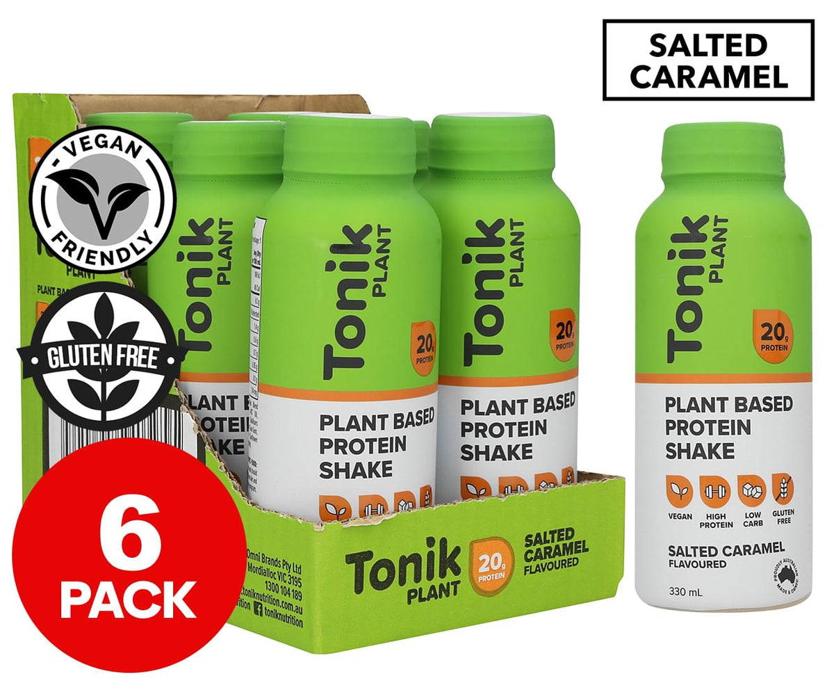 Tonik Plant Based RTD Premium Protein Shake Box 6x330mL FACTORY
