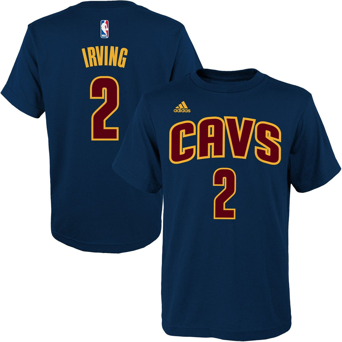 Kyrie Irving Cleveland Cavaliers Adidas Youth Game Time TShirt
