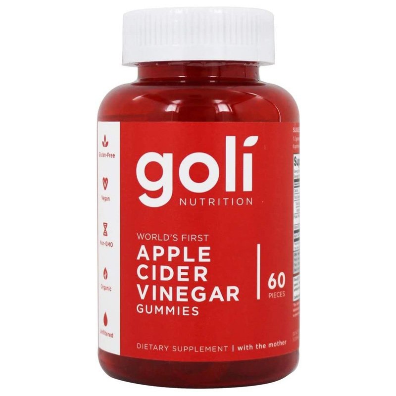 GOLI NUTRITION ACV Apple Cider Vinegar Gummies FACTORY DIRECT NUTRITION