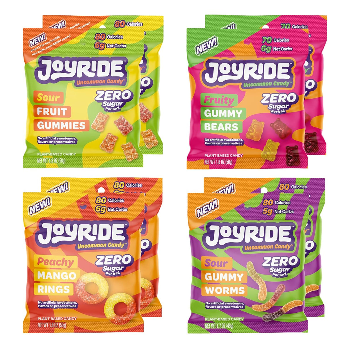 8 Pack JOYRIDE Sugar-Free Gummies - Shipping Australia Wide – FACTORY ...