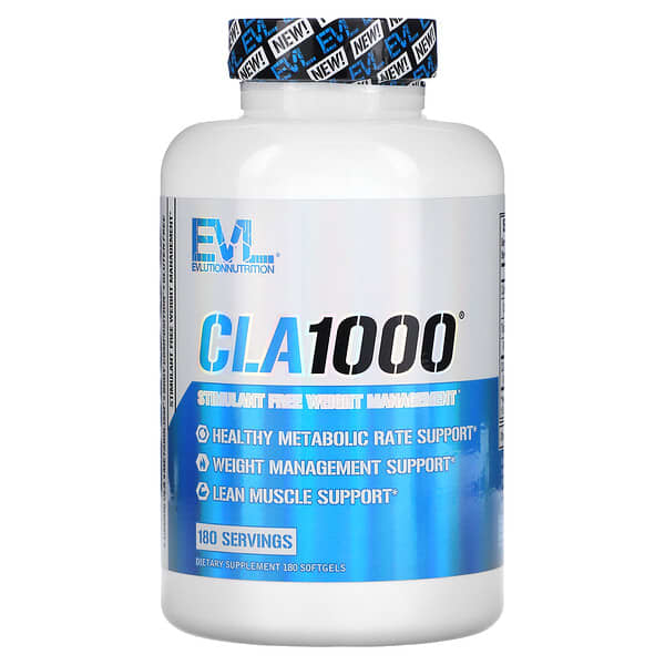 EVLution Nutrition, CLA1000, Stimulant Free Weight Management  FACTORY  DIRECT NUTRITION