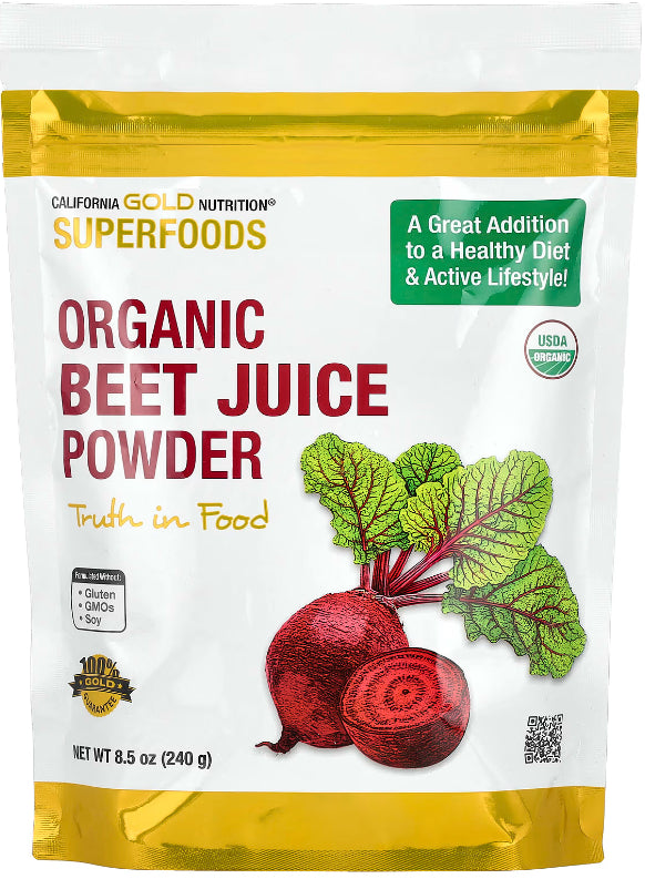 Superfoods Organic Beetroot Powder (240g) FACTORY DIRECT NUTRITION
