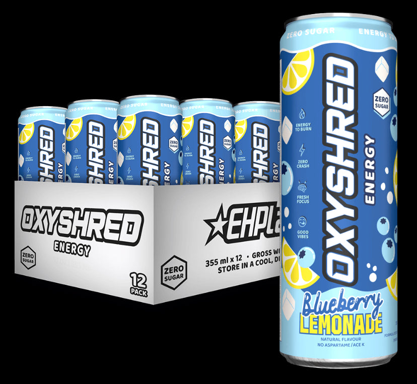 Oxyshred Ultra Energy RTD (12 Pack) Blueberry Lemonade – FACTORY DIRECT ...