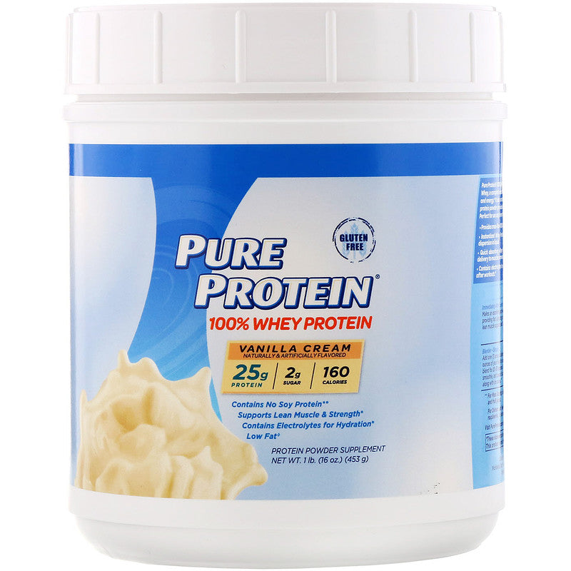 Pure Protein Powder Vanilla Cream - Vanilla Cream flavor protein powder by Pure Protein