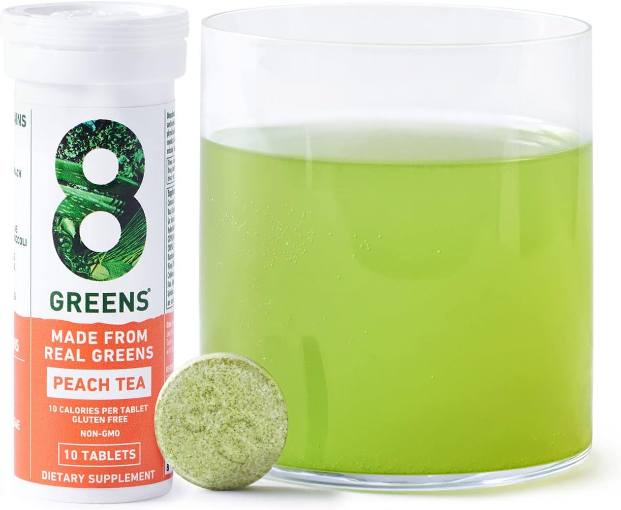 8 Daily Greens Fizzy Tablets – FACTORY DIRECT NUTRITION