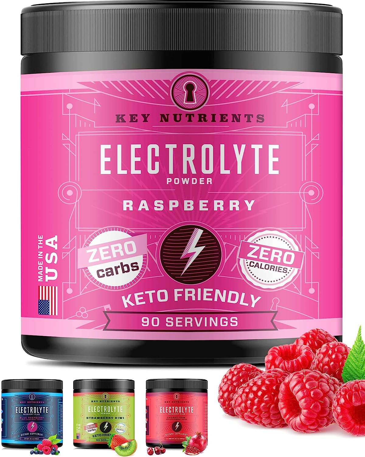 Nicks Powder Key Key Nutrients Electrolytes Powder - 90 Serves – FACTORY DIRECT NUTRITION