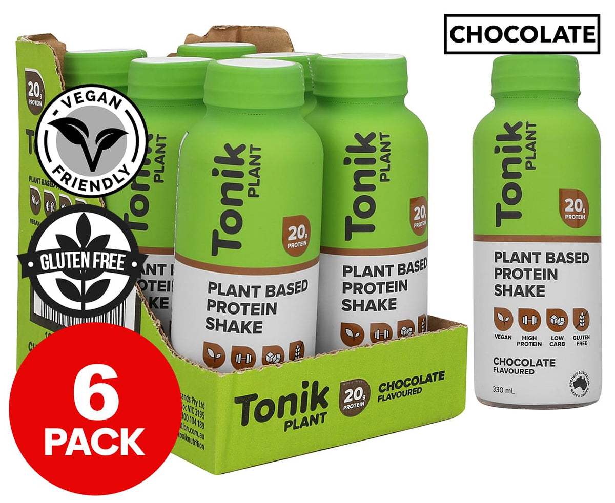Tonik Plant Based RTD Premium Protein Shake Box 6x330mL – FACTORY ...