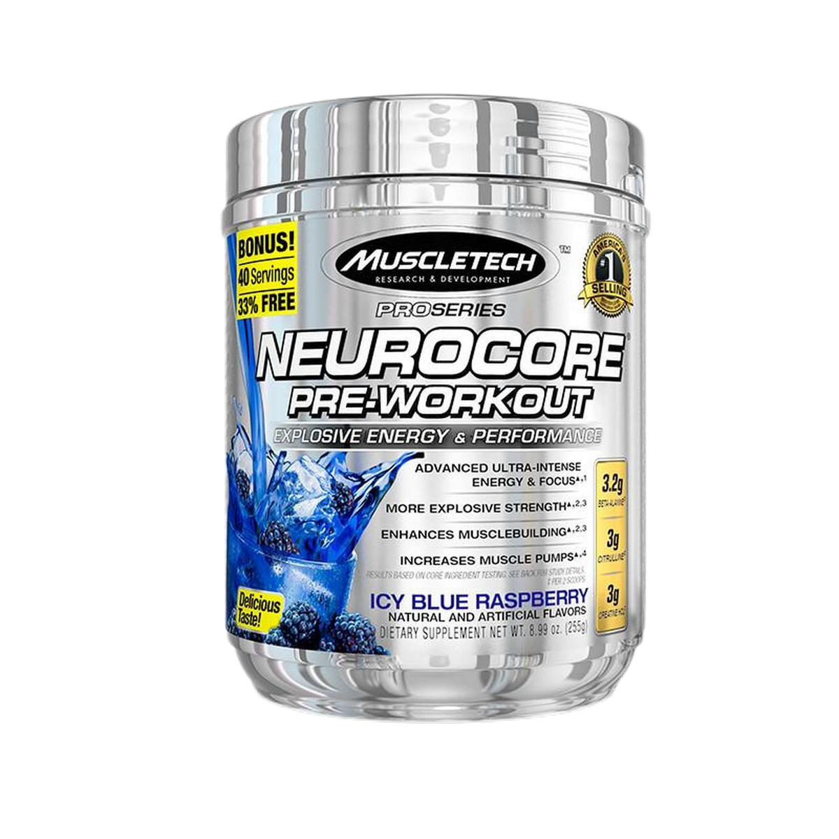 Muscletech Neurocore Pre Workout - Afterpay Available – FACTORY DIRECT ...