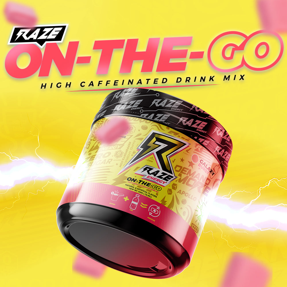 RAZE ENERGY ON-THE-GO FACTORY DIRECT NUTRITION RAZE ENERGY ON-THE-GO FACTORY DIRECT NUTRITION